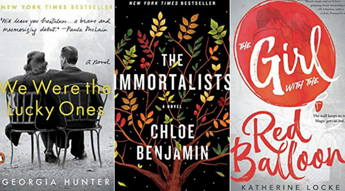 Covers of three of the books listed in this article
